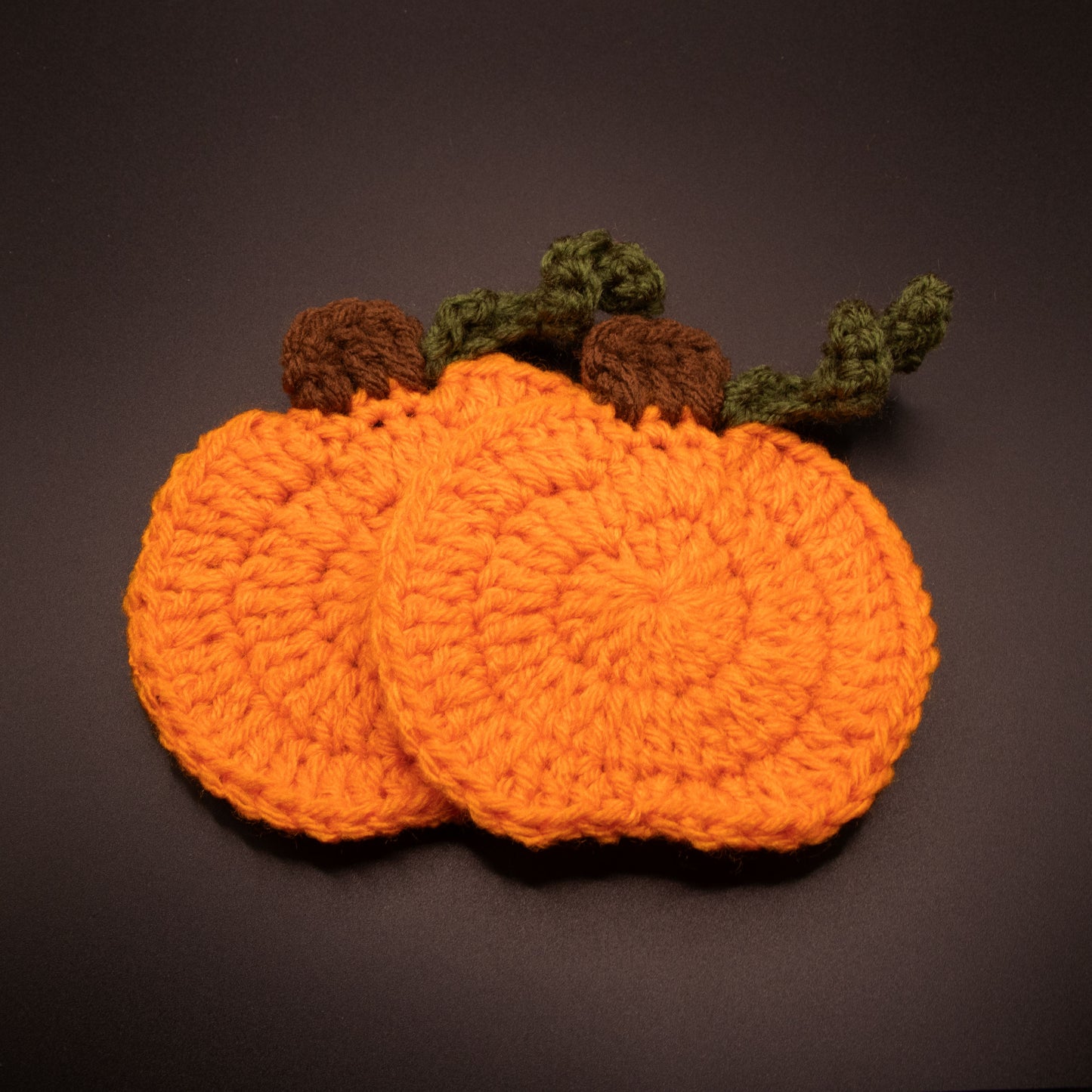 Pumpkin Coasters