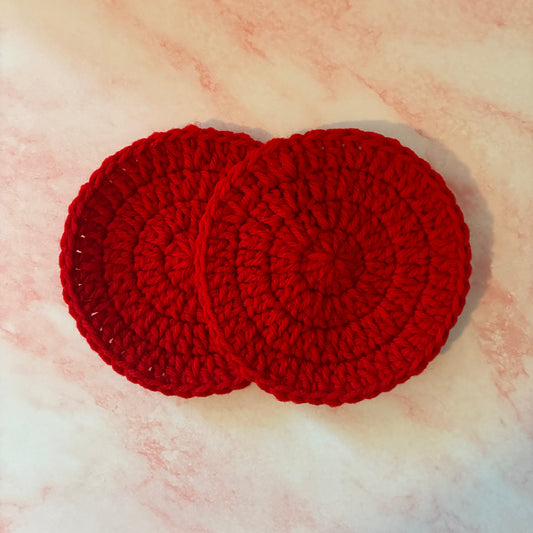 Red Circle Coasters