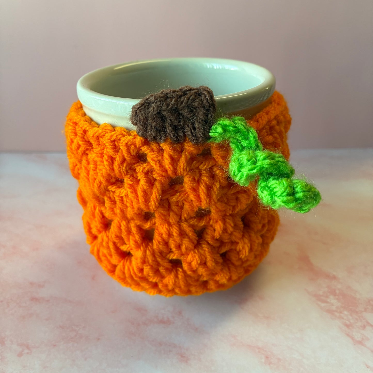 Pumpkin Mug Cozy