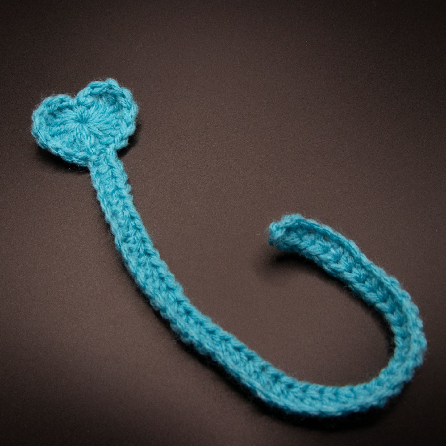 Heart Bookmark (Teal)