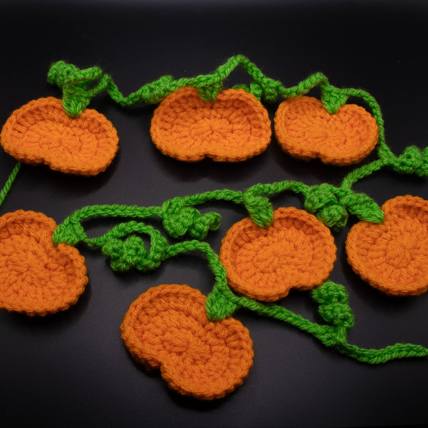 Pumpkin Garland (Light Green Vines)
